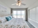 Second Floor King Bedroom with Gulf Views and Shared Bath